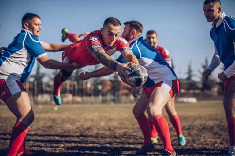Custom rugby team uniforms by QEOK
